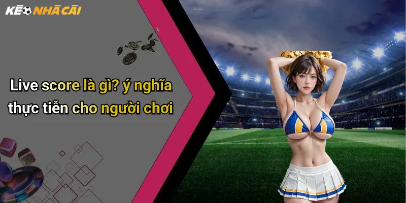Live score là gì? ý nghĩa thực tiễn cho người chơi