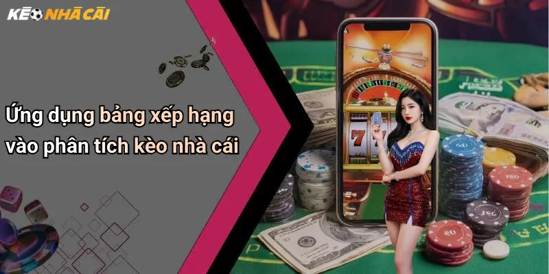 Ứng dụng bảng xếp hạng vào phân tích kèo nhà cái