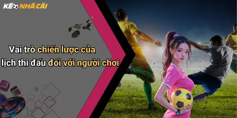 Vai trò chiến lược của lịch thi đấu đối với người chơi