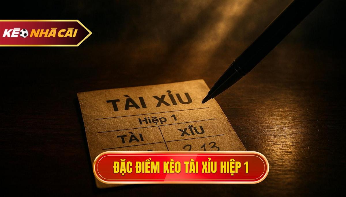 Bản Chất Đặc Thù Của Kèo Tài Xỉu Hiệp 1