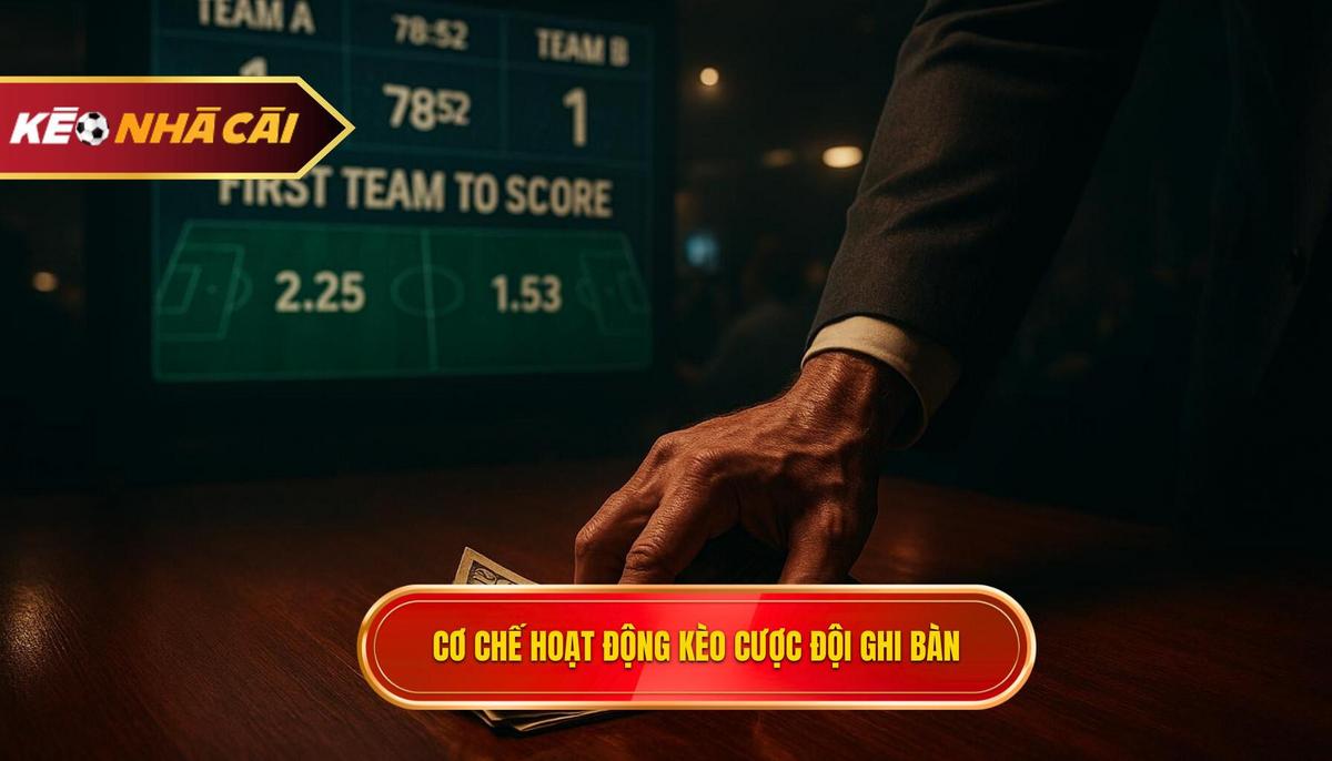 Định Nghĩa và Cơ Chế Hoạt Động Của Kèo Cược Đội Ghi Bàn Trước