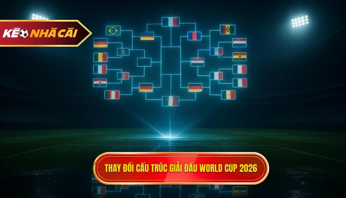 Sự thay đổi cấu trúc giải đấu ảnh hưởng thế nào đến nhận định kèo World Cup 2026