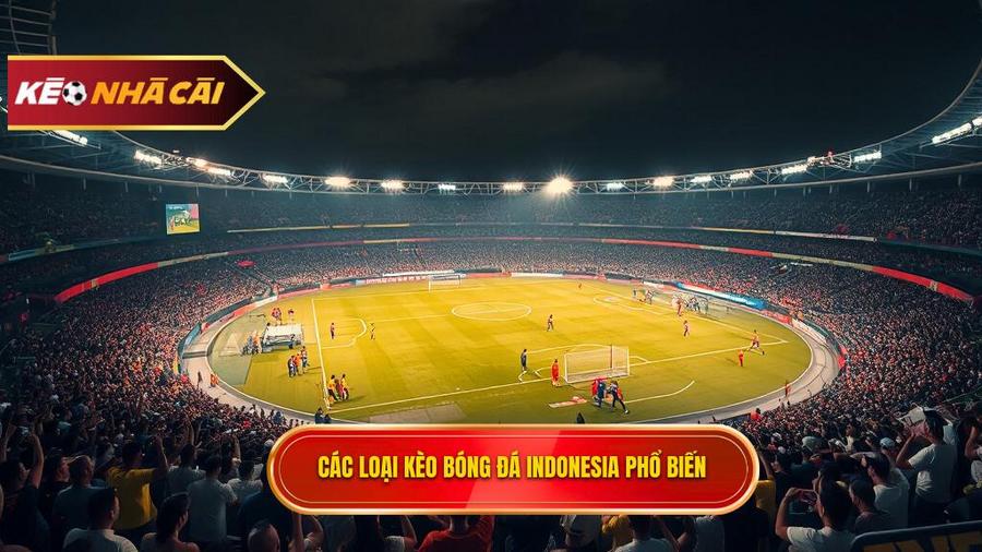 Các loại kèo bóng đá Indonesia phổ biến tại KÈO NHÀ CÁI