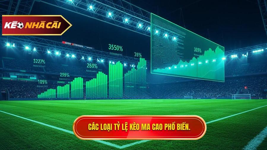 Các loại tỷ lệ phổ biến trong Kèo bóng đá Ma Cao