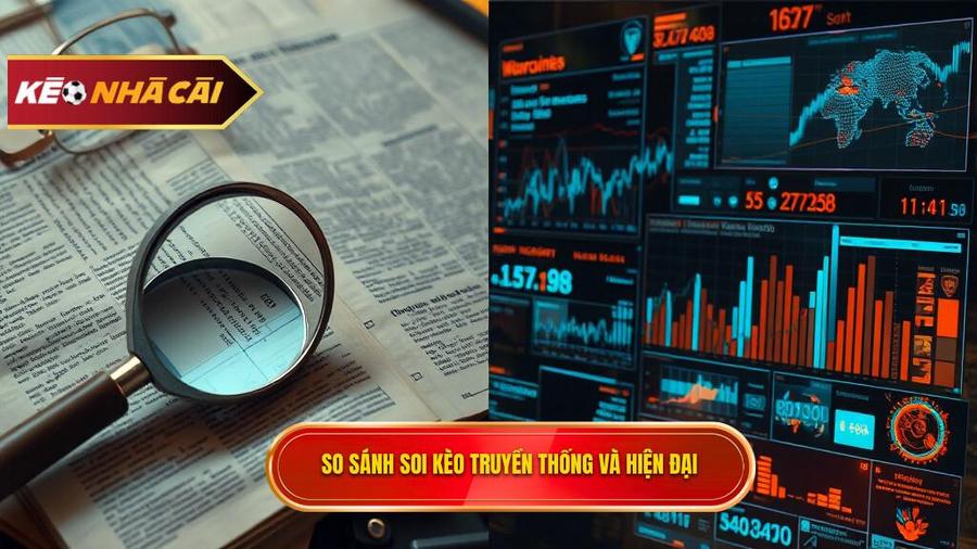 Bảng so sánh phương pháp soi kèo truyền thống và hiện đại