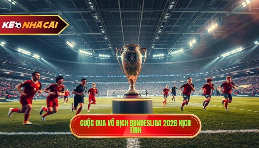Cuộc đua vô địch Bundesliga 2026 kịch tính
