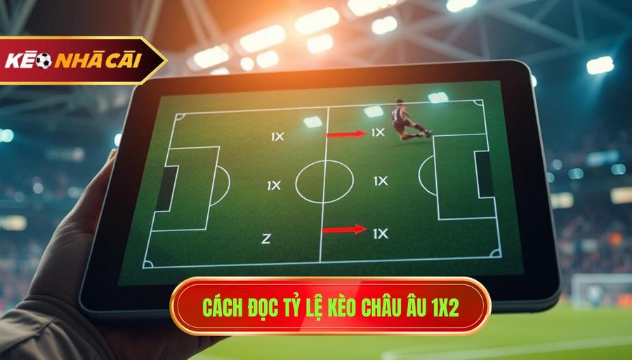 Cách đọc tỷ lệ kèo Châu Âu 1x2