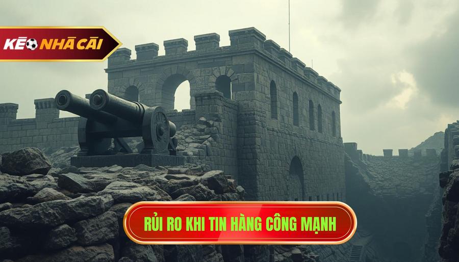 2. Rủi ro khi tin hàng công mạnh